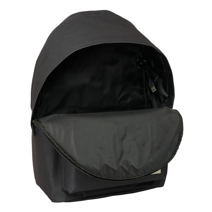 Sacoche pour Portable Harper & Neyer +usb harper & neyer Noir 31 x 44 x 18 cm