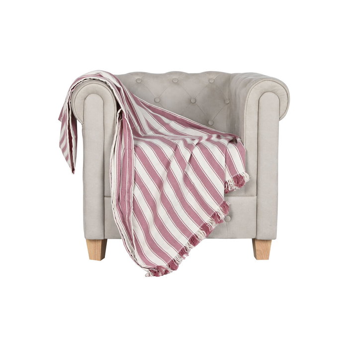 Home ESPRIT Couvre-Lits Beige Rose 150 x 250 cm