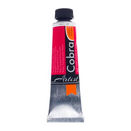 Cobra Artist Peinture à l'huile miscible à l'eau, Rouge Transparent Moyen 317, 40 ml