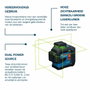 Bosch GLL 80-33 G Professional Laser lignes 3 plans + 4 piles AA