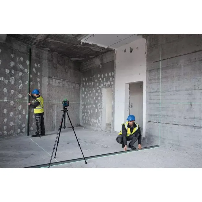 Bosch GLL 80-33 G Professional - Niveau laser rotatif 3 lignes avec protection IP65, robuste, inclut 4 piles LR6 AA Bosch GLL 80-33 G Professional - Niveau laser rotatif 3 lignes avec protection IP65, robuste, inclut 4 piles LR6 AA