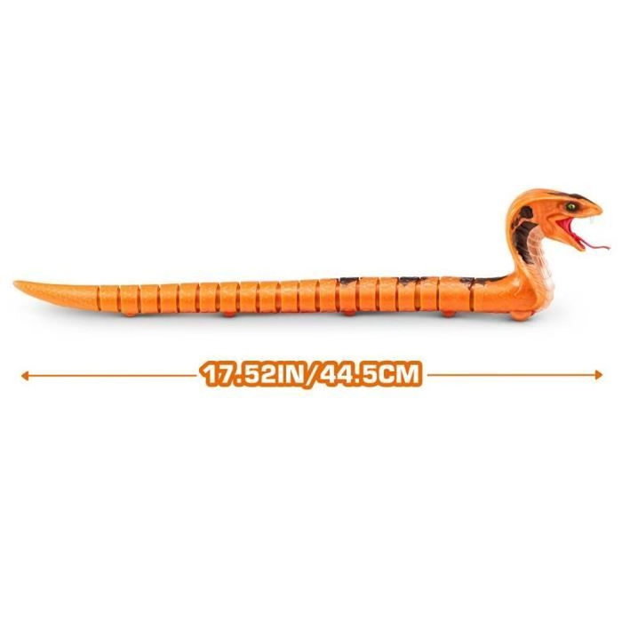 Zuru Serpent robotisé ROBO ALIVE Cobra Orange