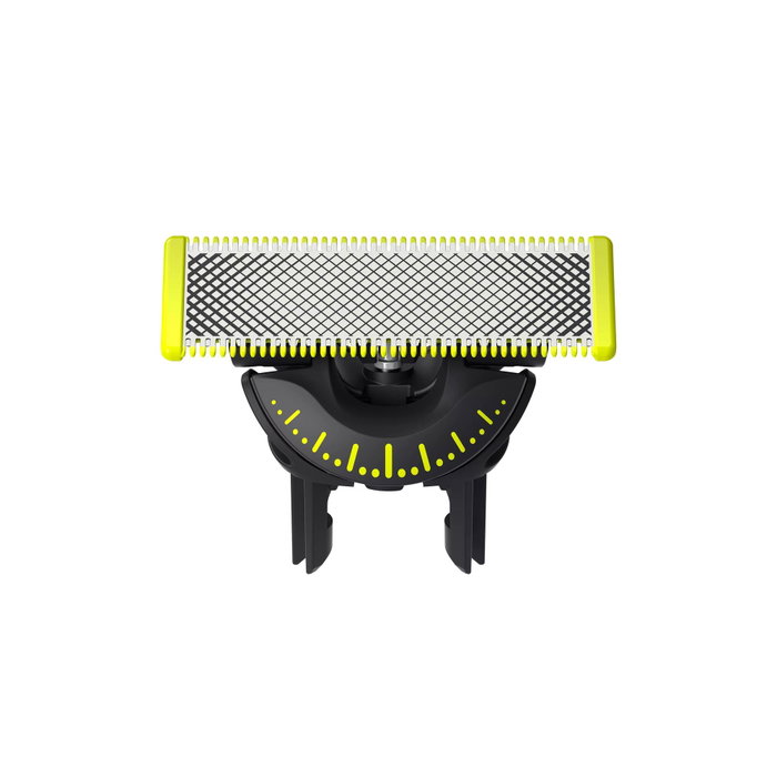 Philips OneBlade 360 QP420/50 Argent et jaune, Pack double