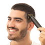 Pack Moule pour Rasage de Barbe Hipster Barber et Tondeuse à Cheveux Professionnelle Rechargeable avec Accessoires InnovaGoods