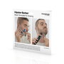 Pack Moule pour Rasage de Barbe Hipster Barber et Tondeuse à Cheveux Professionnelle Rechargeable avec Accessoires InnovaGoods