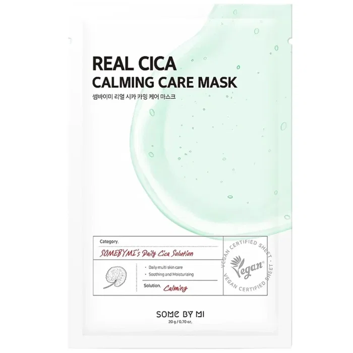 Some By Mi Real Cica Masque facial apaisant 20 g Some By Mi Real Cica Masque facial apaisant 20 g