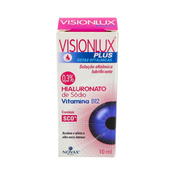 Visionlux Plus, collyre ou gouttes pour les yeux, 10 ml Visionlux Plus, collyre ou gouttes pour les yeux, 10 ml