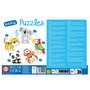 Educa Baby Puzzles Fauna Salvaje 19952 - Set de 5 Puzzles Évolutifs Animaux - Jeu Éducatif dès 2 Ans