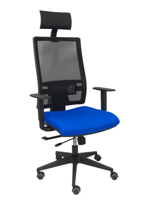 Piqueras y Crespo Chaise de Bureau Horna Bleu et Noir