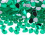 Innspiro Gemmes décoratives en acrylique vert forme goutte 10x14mm, 1000 unités environ