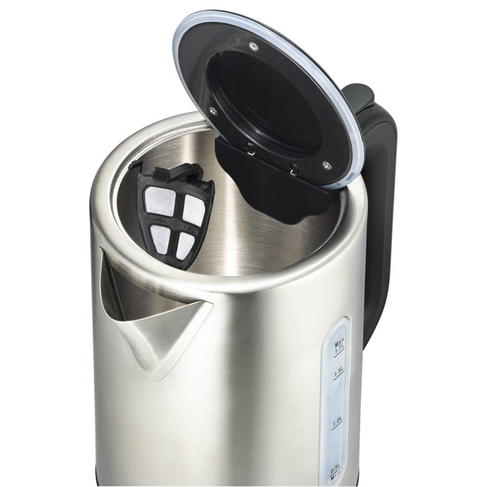 Solis Vario Temp Kettle 5516 Bouilloire avec sélection de température, Argent