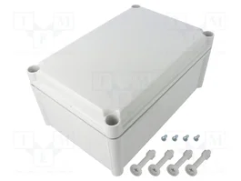 FIBOX Boîtier universel SOLID gris ABS