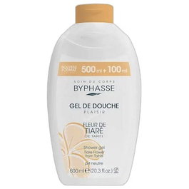 Byphasse Plaisir Gel Douche Fleur de Tiaré 600 ml Na