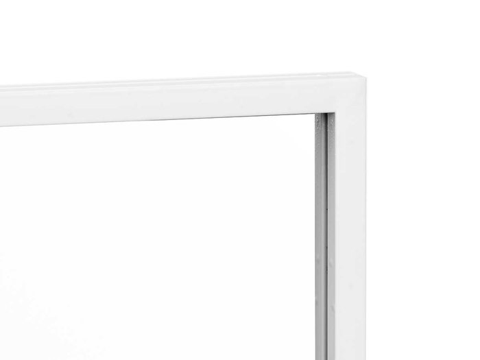 Giftdecor Miroir Ventanal Blanc 90x90 cm Métal et Verre Giftdecor Miroir Ventanal Blanc 90x90 cm Métal et Verre