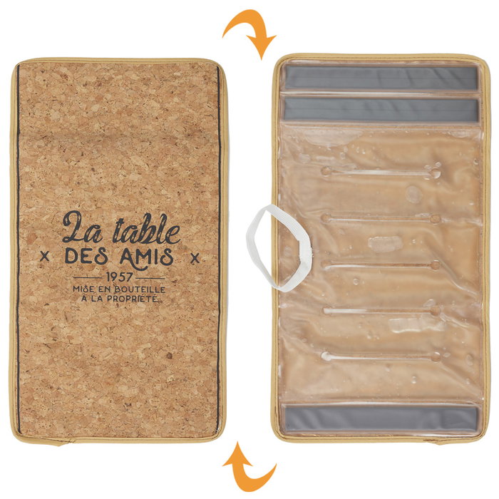 Cook Concept Housse rafraîchissante pour bouteille BISTROT