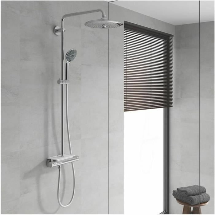 Grohe Vitalio Joy 260 Colonne de douche avec mitigeur thermostatique
