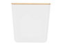 KINVARA Tarro rectangulaire bas blanc 1L
