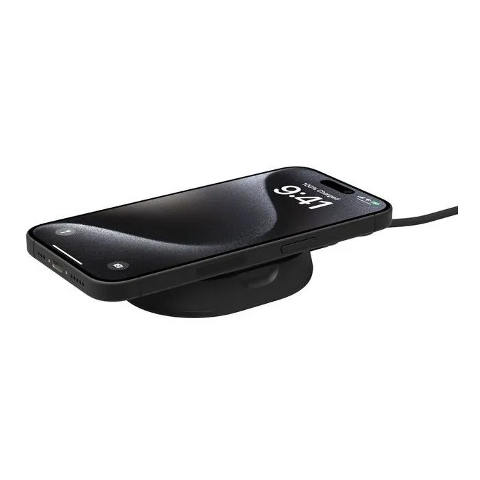 Belkin - Support de charge magnétique Qi2 15W - Charge sans fil rapide - Noir