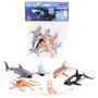 Tachan Blister Océano 6 Pièces 7104 - 6 Animaux Thématiques Plastique, Curiosité et Apprentissage de la Nature, À Partir de 3 Ans