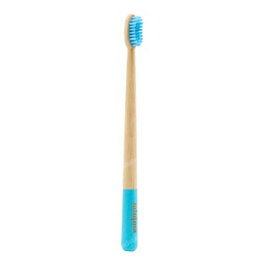 MINIMA ORGANICS Brosse à dents en bambu - Bleu