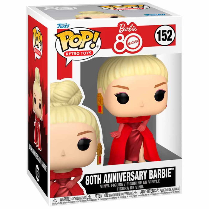 Funko POP! Retro Toys Barbie 80th Anniversary Figurine