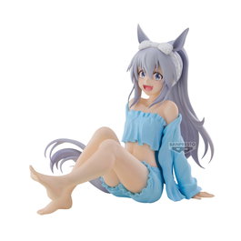 BANPRESTO Figura Tamamo Cross Relax time Umamusume Cinderella Gray 13cm