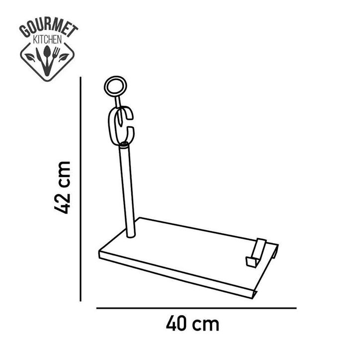 Support à jambon en acier inoxydable EDM Argenté Métal Acier inoxydable Aluminium 40 x 16,5 x 42 cm Support à jambon en acier inoxydable EDM Argenté Métal Acier inoxydable Aluminium 40 x 16,5 x 42 cm