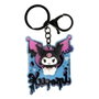Blue Sky Studios Porte-clés 3D acrylique Kuromi Sanrio