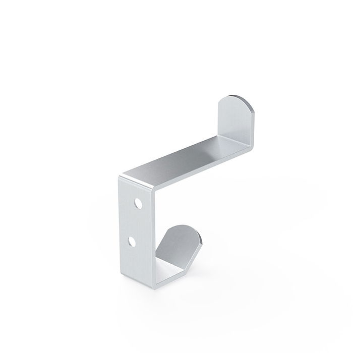 HERRAJES ALK Percha Doble Cabine Inoxidable 304