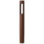 Fredericksburg Balise LED extérieure 90 cm, 10 W, Brun rouille, 3000 K