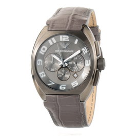Armani AR5847 avec bracelet en cuir marron