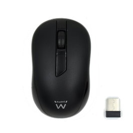 Ewent EW3223 Souris Optique Sans Fil 1000dpi avec Nano Récepteur USB