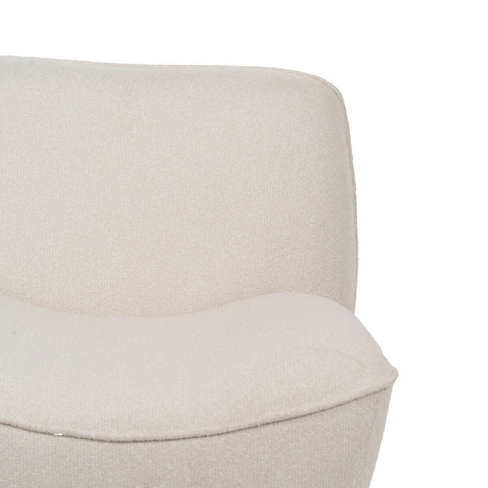 BigBuy Home Fauteuil Blanc en Bois MDF et Mousse BigBuy Home Fauteuil Blanc en Bois MDF et Mousse