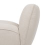 BigBuy Home Fauteuil Blanc en Bois MDF et Mousse