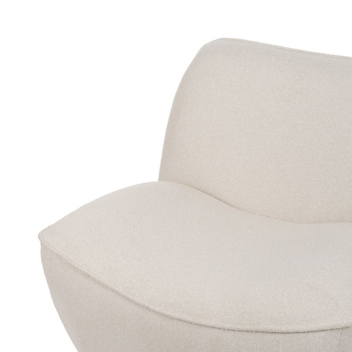 BigBuy Home Fauteuil Blanc en Bois MDF et Mousse BigBuy Home Fauteuil Blanc en Bois MDF et Mousse
