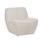 BigBuy Home Fauteuil Blanc en Bois MDF et Mousse