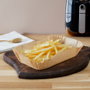 Cook Concept Lot de 50 plateaux en papier pour friteuse à air 20,5x14 cm