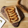 Cook Concept Lot de 50 plateaux en papier pour friteuse à air 20,5x14 cm