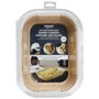 Cook Concept Lot de 50 plateaux en papier pour friteuse à air 20,5x14 cm