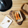 Cook Concept Lot de 50 plateaux en papier pour friteuse à air 20,5x14 cm