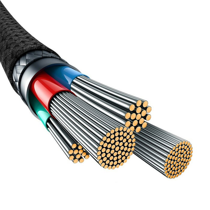 Baseus Câble USB A vers USB-C Noir 2 m