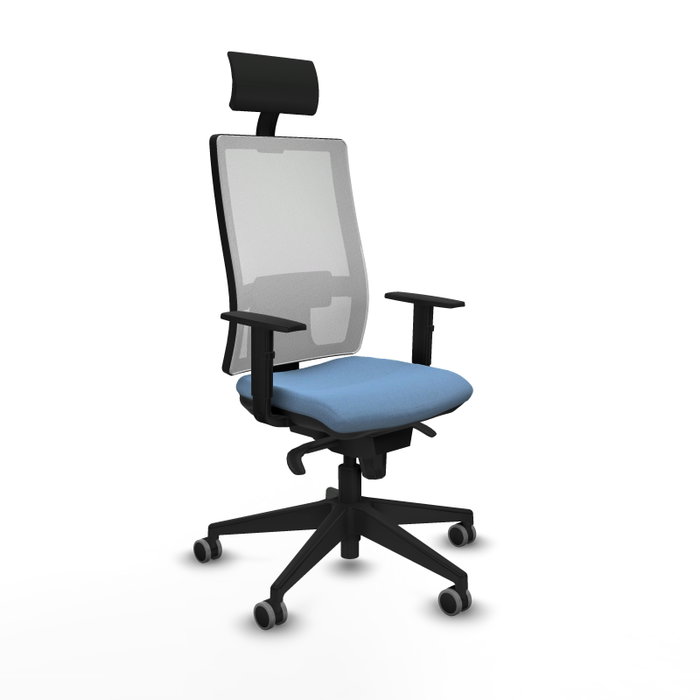 Piqueras y Crespo Chaise de Bureau Horna Bleu ciel Piqueras y Crespo Chaise de Bureau Horna Bleu ciel