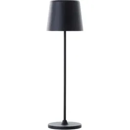 Brilliant Lampe à poser extérieure KAAMI BRILLIANT LED 2W, noir, IP44, rechargeable USB, dimmable, 310 lm, 3000K