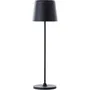 Brilliant Lampe à poser extérieure KAAMI BRILLIANT LED 2W, noir, IP44, rechargeable USB, dimmable, 310 lm, 3000K
