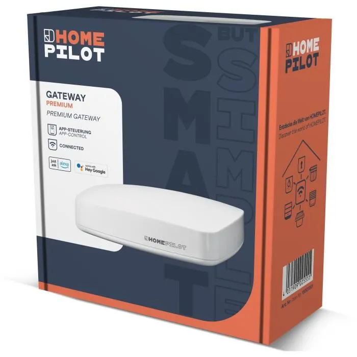 Home Pilot Box Premium Maison Connectée - Box Domotique pour Commande Intelligente et Centralisée de Votre Logement, Compatible Alexa, Siri, Google Assistant Home Pilot Box Premium Maison Connectée - Box Domotique pour Commande Intelligente et Centralisée de Votre Logement, Compatible Alexa, Siri, Google Assistant