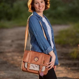 Cerdá Sac Satchel Harry Potter Platform 9 3/4 marron