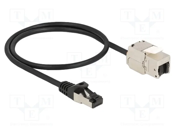 DELOCK Extendeur Ethernet Cat 6a S/FTP 0,5m DELOCK Extendeur Ethernet Cat 6a S/FTP 0,5m