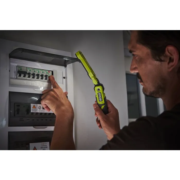 Ryobi Lampe de travail magnétique 4V USB Lithium 650 lumens RLI4-0