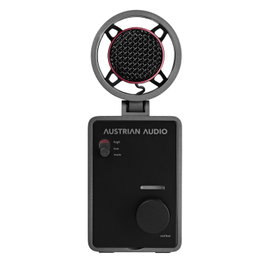 AUSTRIAN AUDIO MiCreator Studio Microphone de studio USB-C avec monitoring direct et entrée instrument