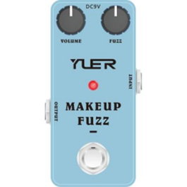YUER Makeup Fuzz Pédale de Fuzz pour Guitare, Son Classique Silicone Fuzz Face, Bas Volume